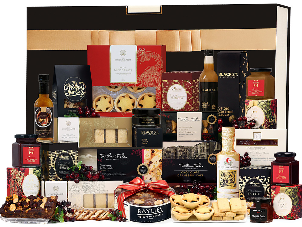 Australian food hampers for Christmas